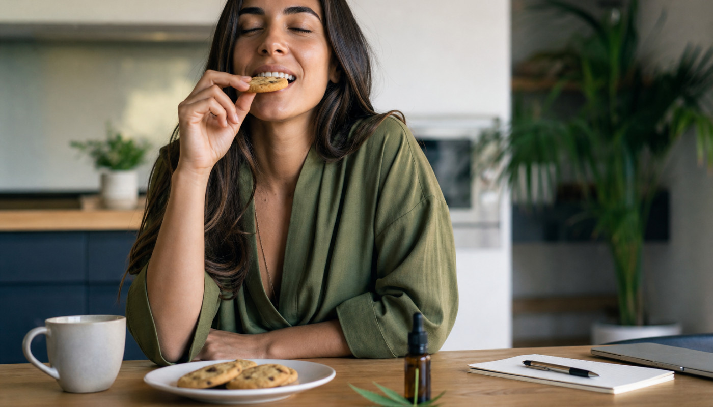 L’influence du mode de consommation sur l’effet d’un cookie cbd